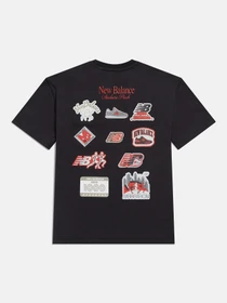 Футболки и поло New Balance Sticker Pack модель YT62P87UBK Фото