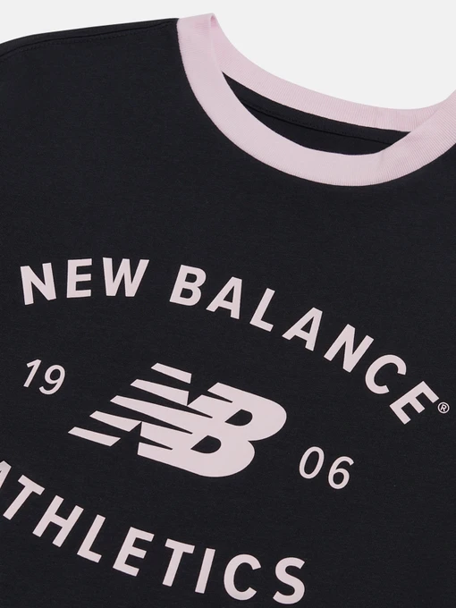 Бавовняна Дитяча Футболка New Balance Athletics Varsity фото 3
