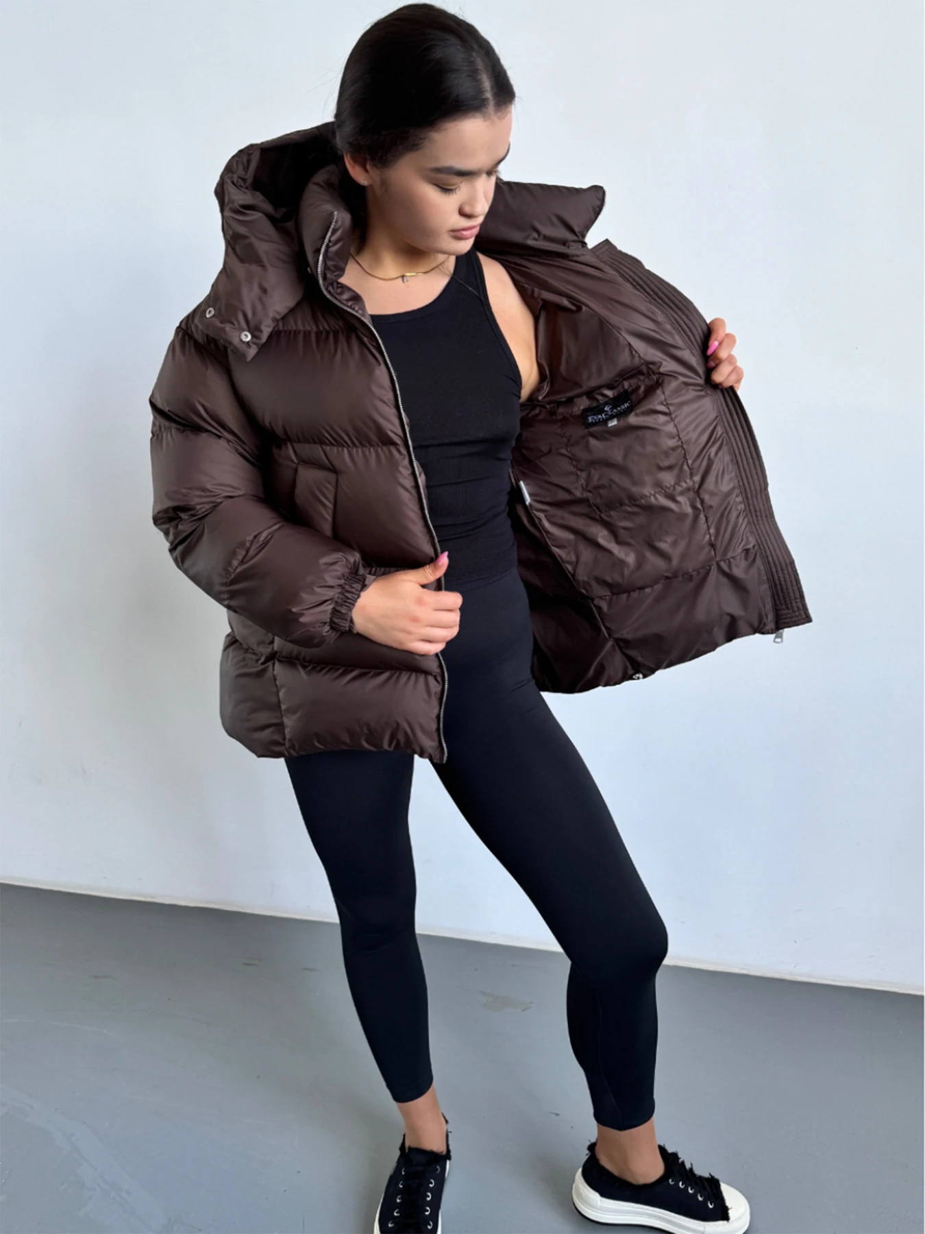 Куртки и дубленки Eva classic модель 2561 Фото