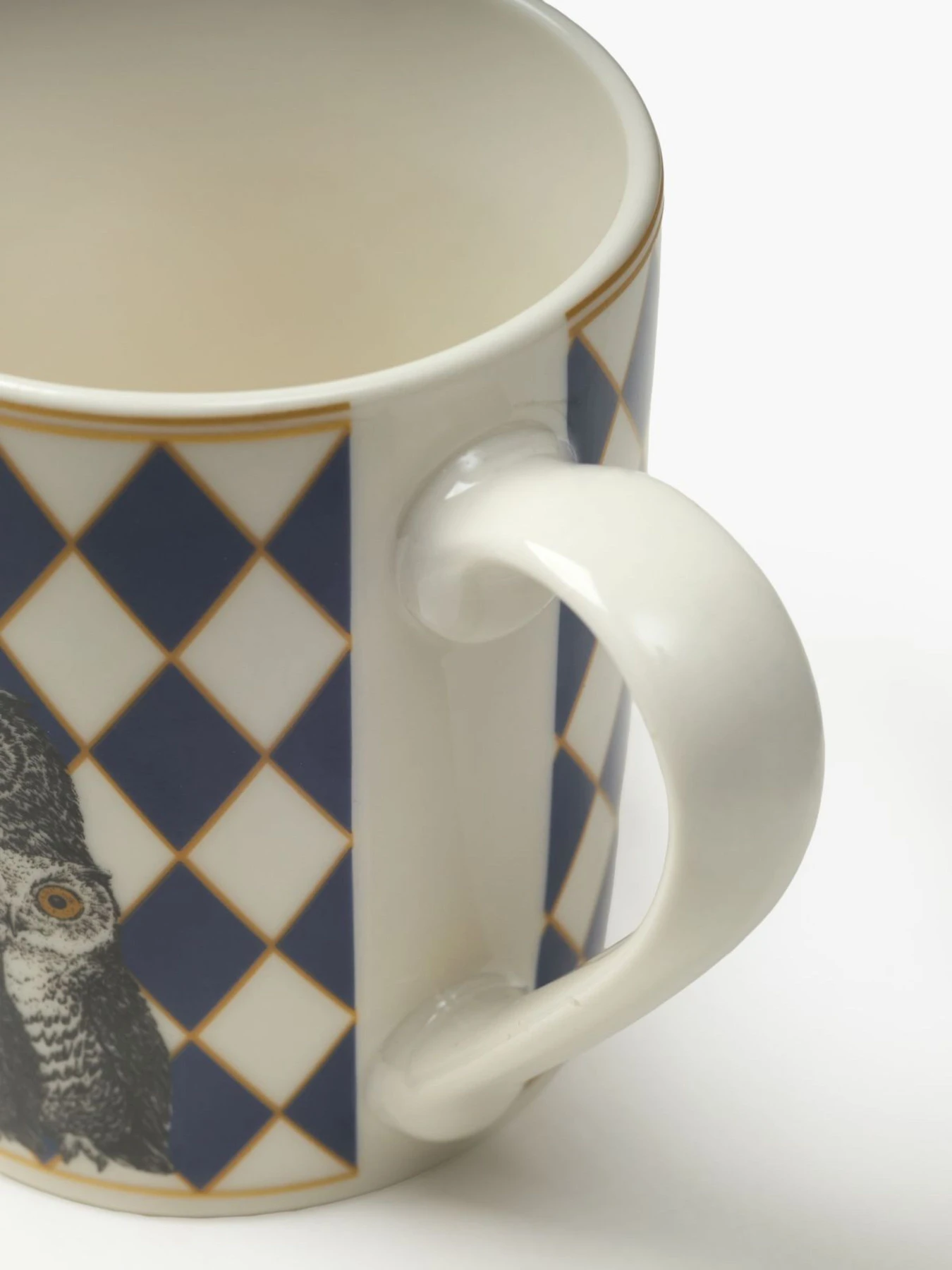 Чашка "Graphic Ritual" синя MBM HOME модель KP-156 BLUE/WHITE Фото