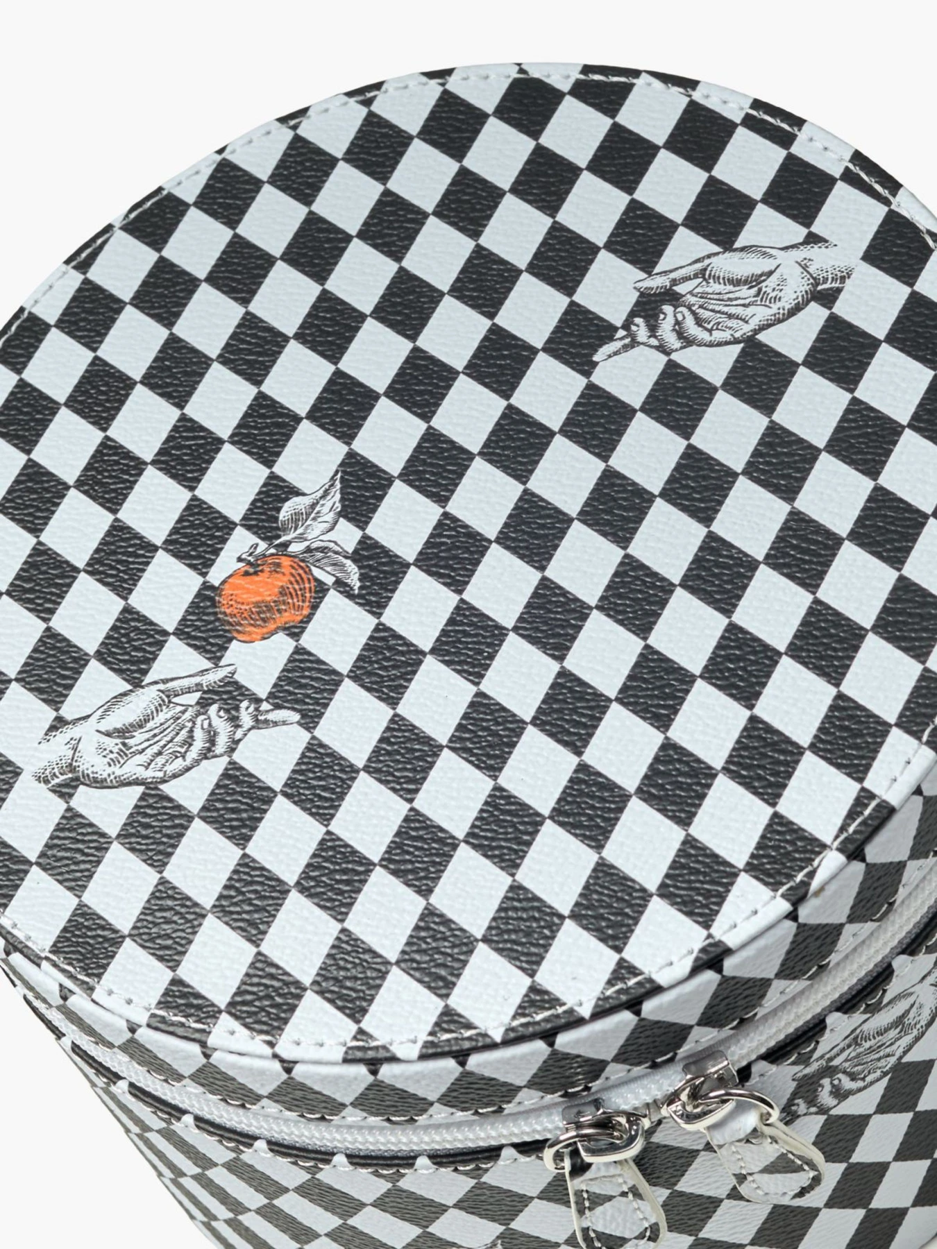 Органайзер для украшений "Адам и Ева" из искусственной кожи MBM HOME модель FH-61 PRINT/ORANGE Органайзер для украшений "Адам и Ева" из искусственной кожи MBM HOME модель FH-61 PRINT/ORANGE Фото