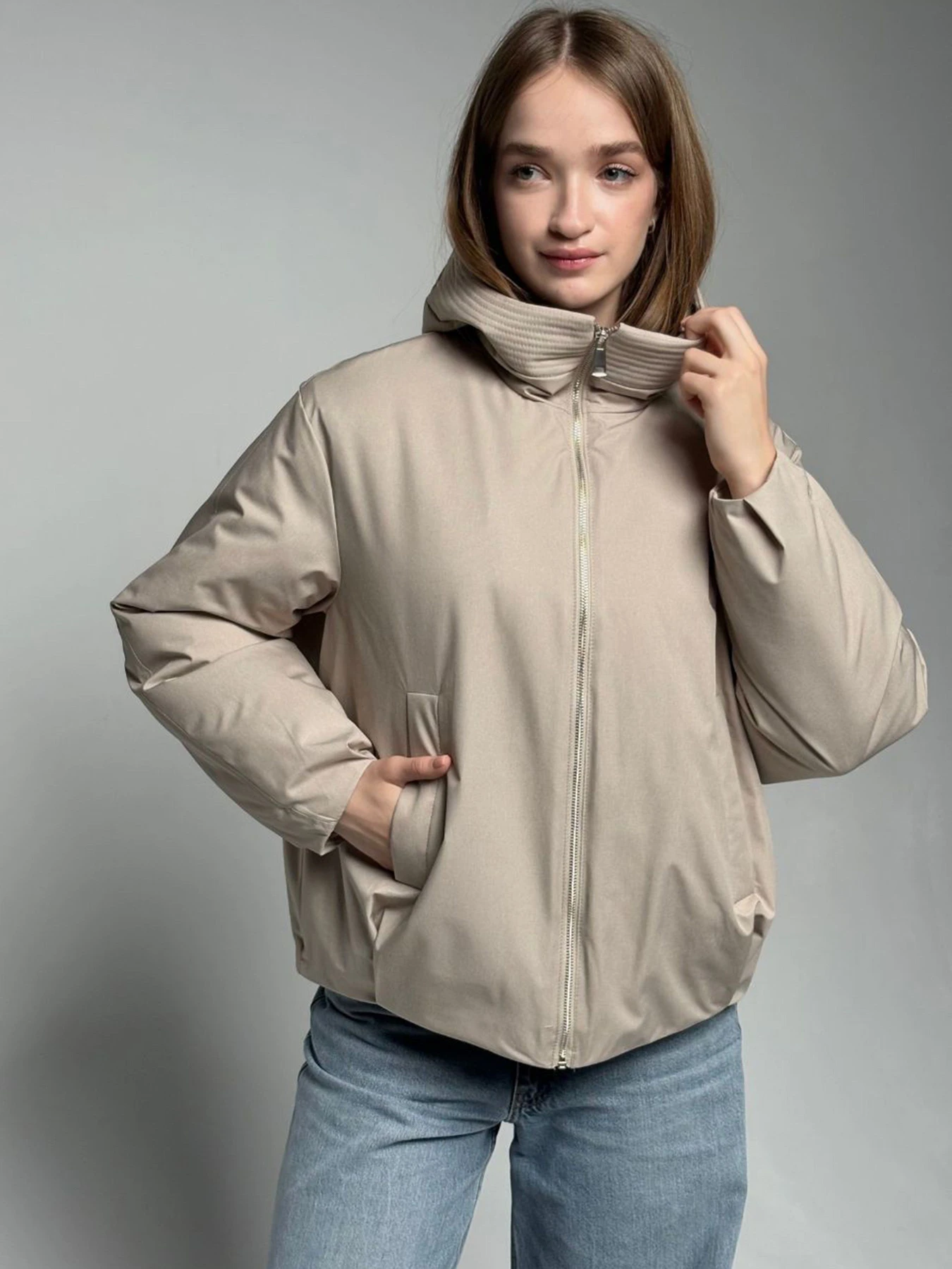 Куртки та дублянки Eva classic модель 2642 Фото