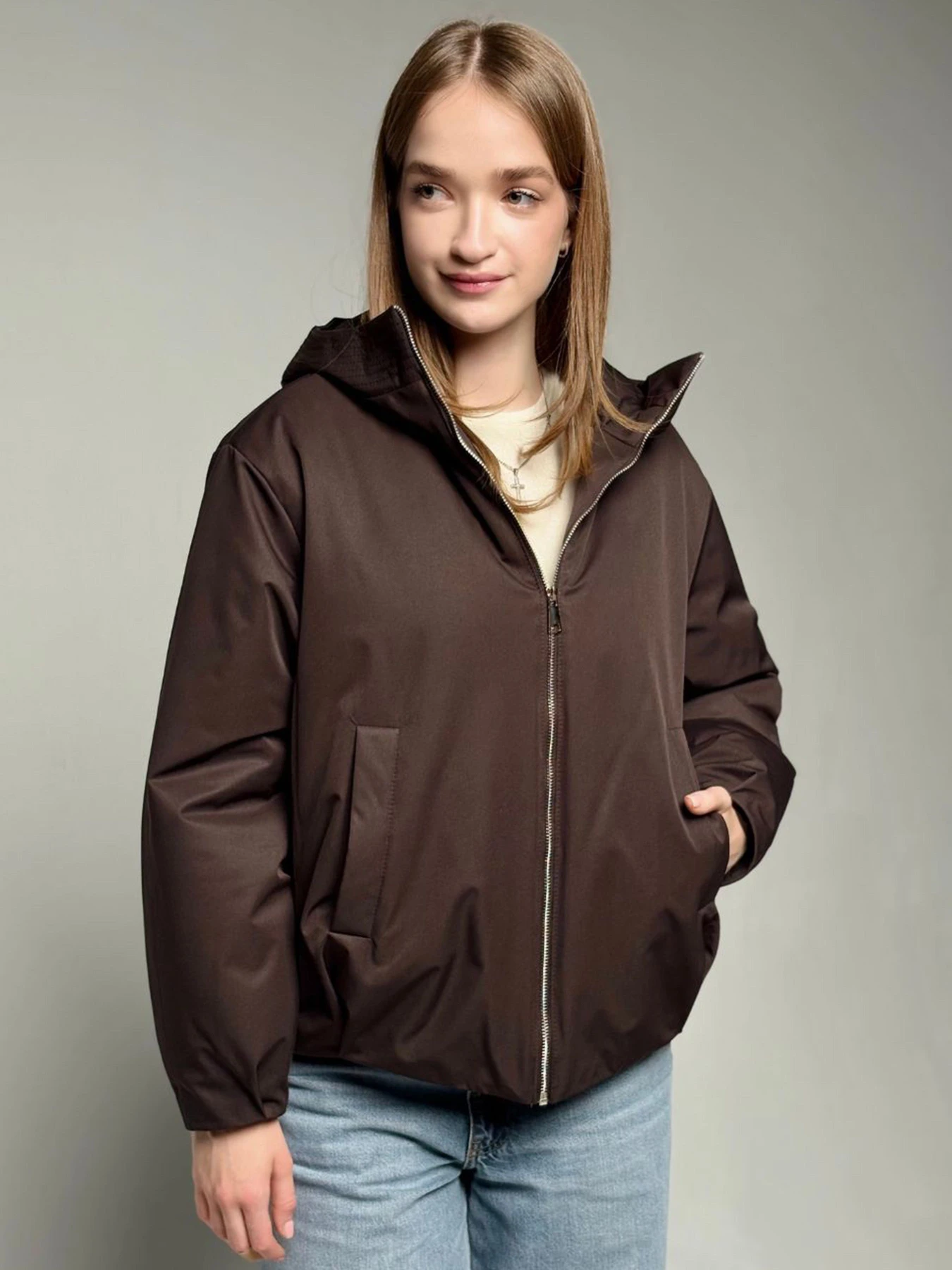 Куртки та дублянки Eva classic модель 2643 Фото