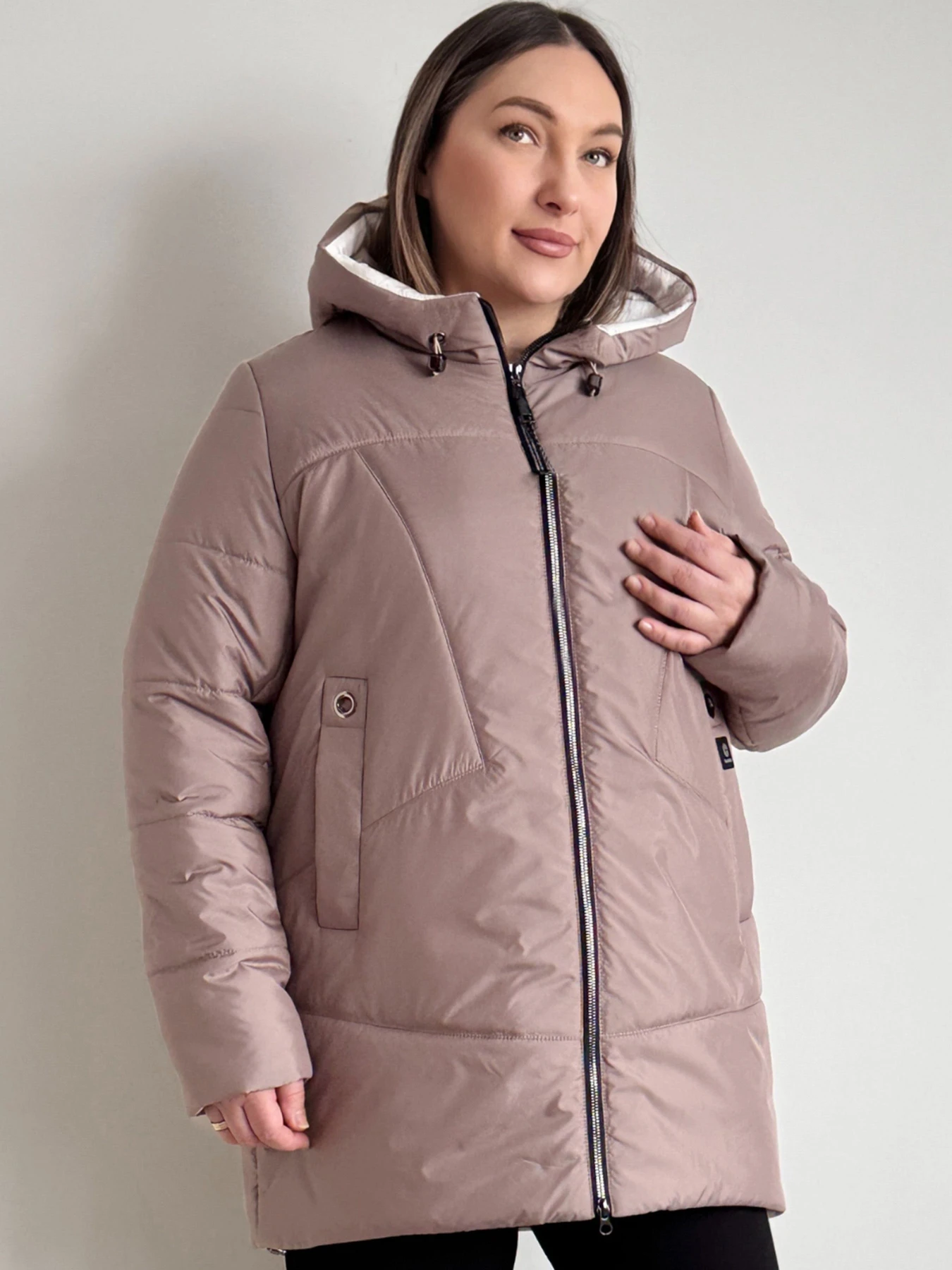 Куртки та дублянки Eva classic модель 2536 Фото