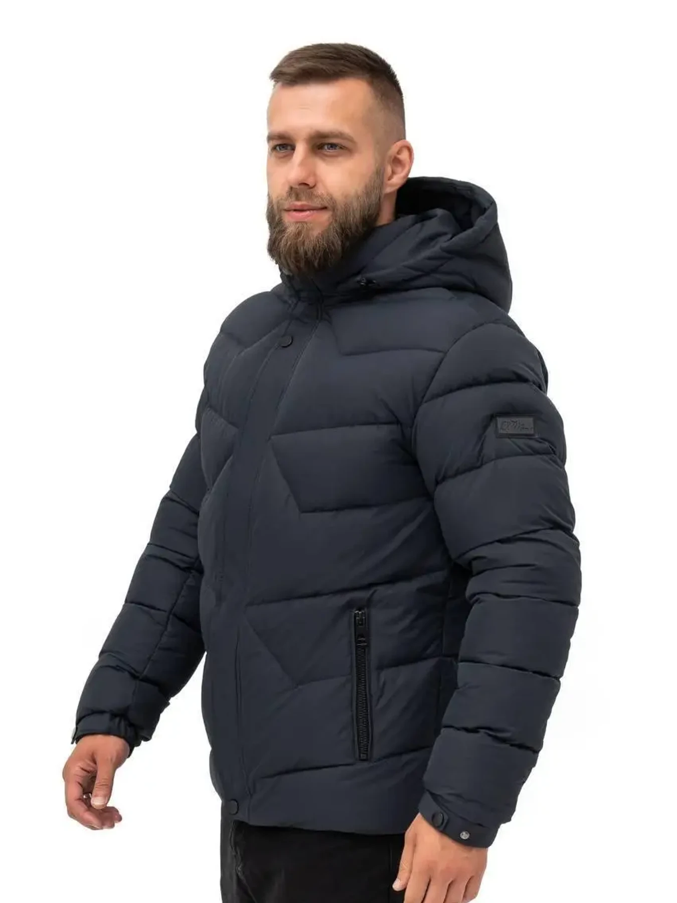 Куртки и дубленки UVENTUM модель 159-DVL-BLU Фото