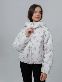 Куртки та дублянки Cvetkov модель cvet5044-molochno-pudrovij Фото