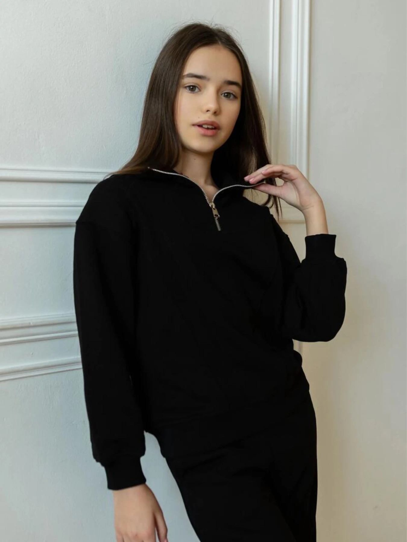 Костюмы Cvetkov модель cvet5014-chornij Костюмы Cvetkov модель cvet5014-chornij Фото