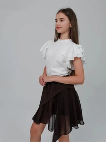 Юбки Cvetkov модель cvet5270-shokoladnij Фото