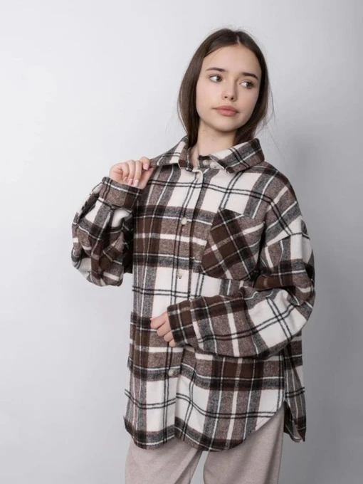 Сорочки Cvetkov модель cvet5060-molochno-shokoladnij Фото