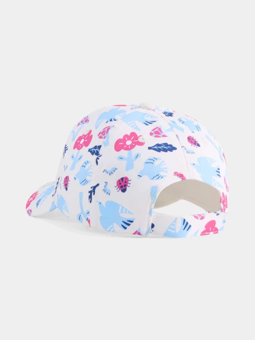 PUMA Ess No.1 Logo Aop Bb Cap Jr Кепка колір білий фото 2