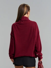 Свитеры и кардиганы ISSA Plus модель 15935_бордовый Фото