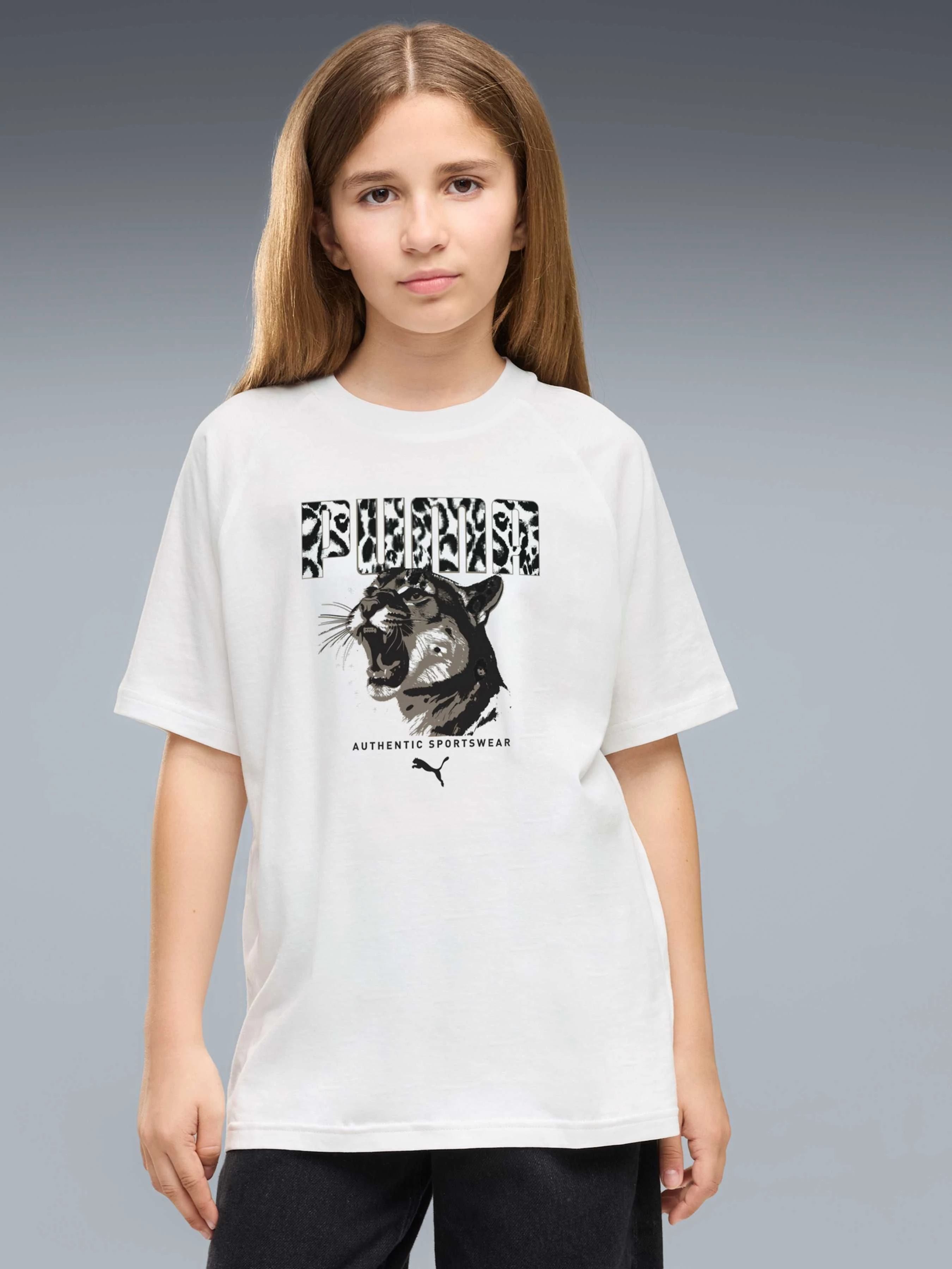 Дитяча Футболка PUMA Graphics Animal Relaxed Tee фото 3