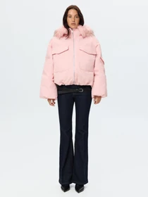 Куртки и дубленки MARCHI модель FW2627_02_PI Фото