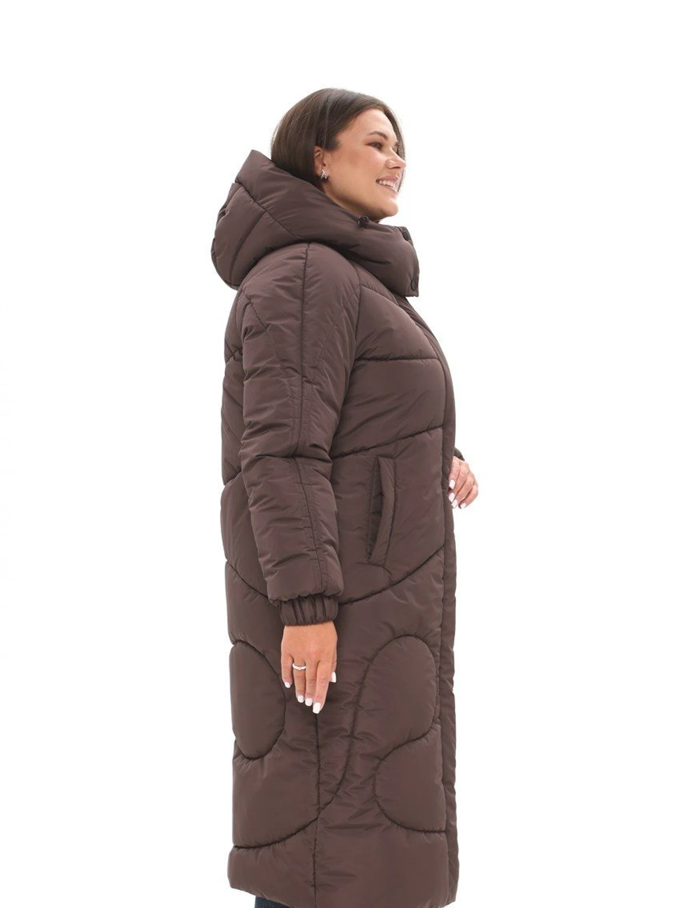 Куртки та дублянки UVENTUM модель 1204-r-light-brown Фото