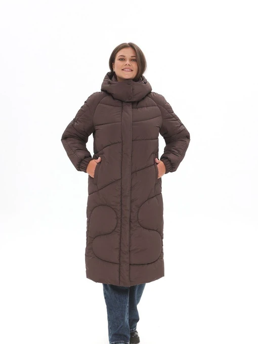 Куртки и дубленки UVENTUM модель 1204-r-light-brown Фото