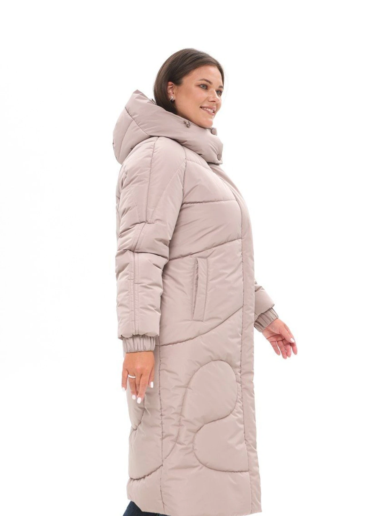 Куртки та дублянки UVENTUM модель 1204-r-beige Фото