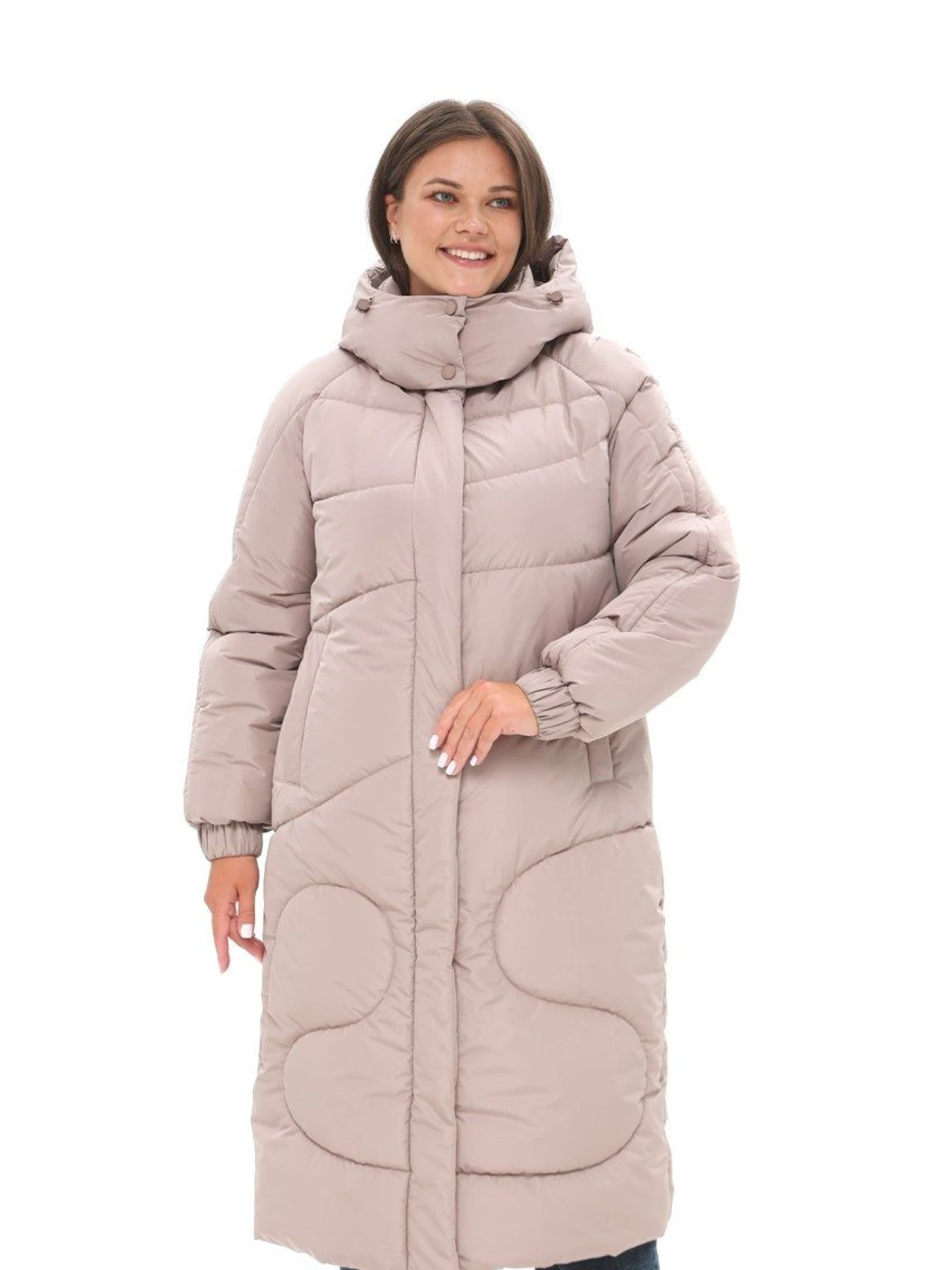 Куртки та дублянки UVENTUM модель 1204-r-beige Фото