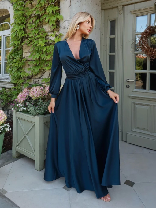 Платья Jadone Fashion модель Suknya_Arsil_maragd Фото