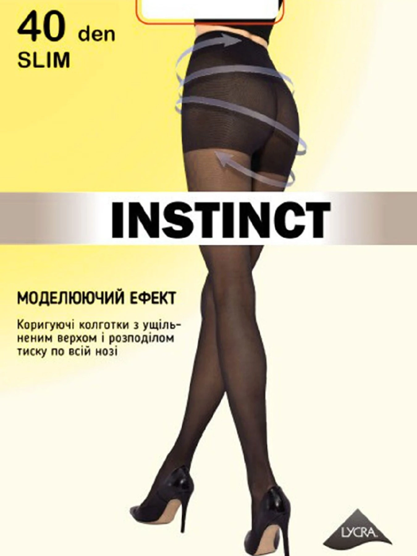 Колготи INSTINCT Slim 40 модель IN SLIM 40 Фото
