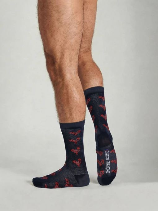 Носки и гольфы GARCON FRANCAIS Chaussettes OrigamiROU модель Chaussettes OrigamiROU Фото