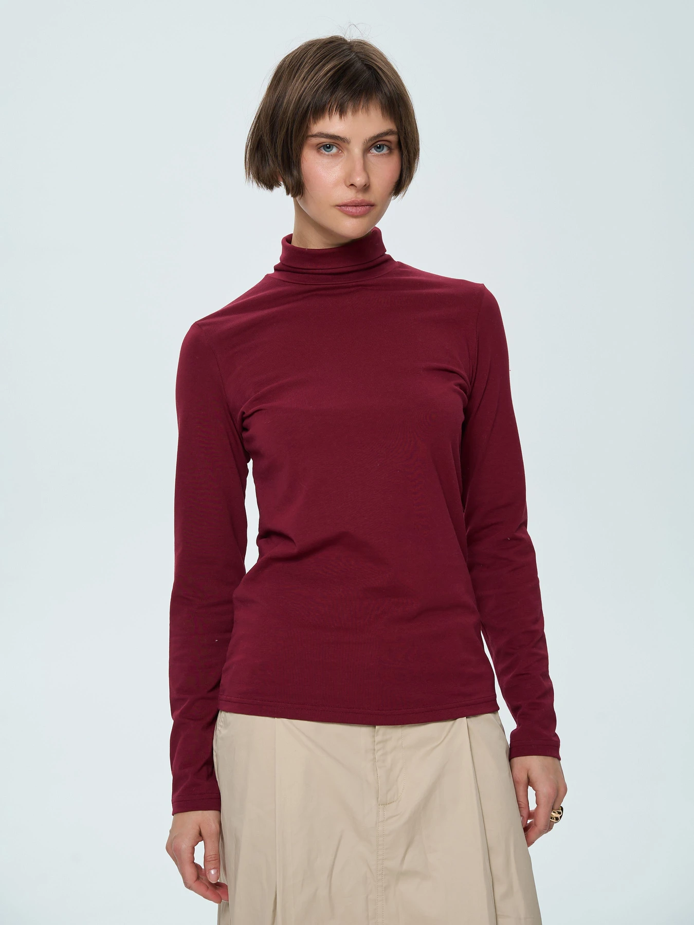 Свитеры и кардиганы Роза модель 260312_burgundy Свитеры и кардиганы Роза модель 260312_burgundy Фото