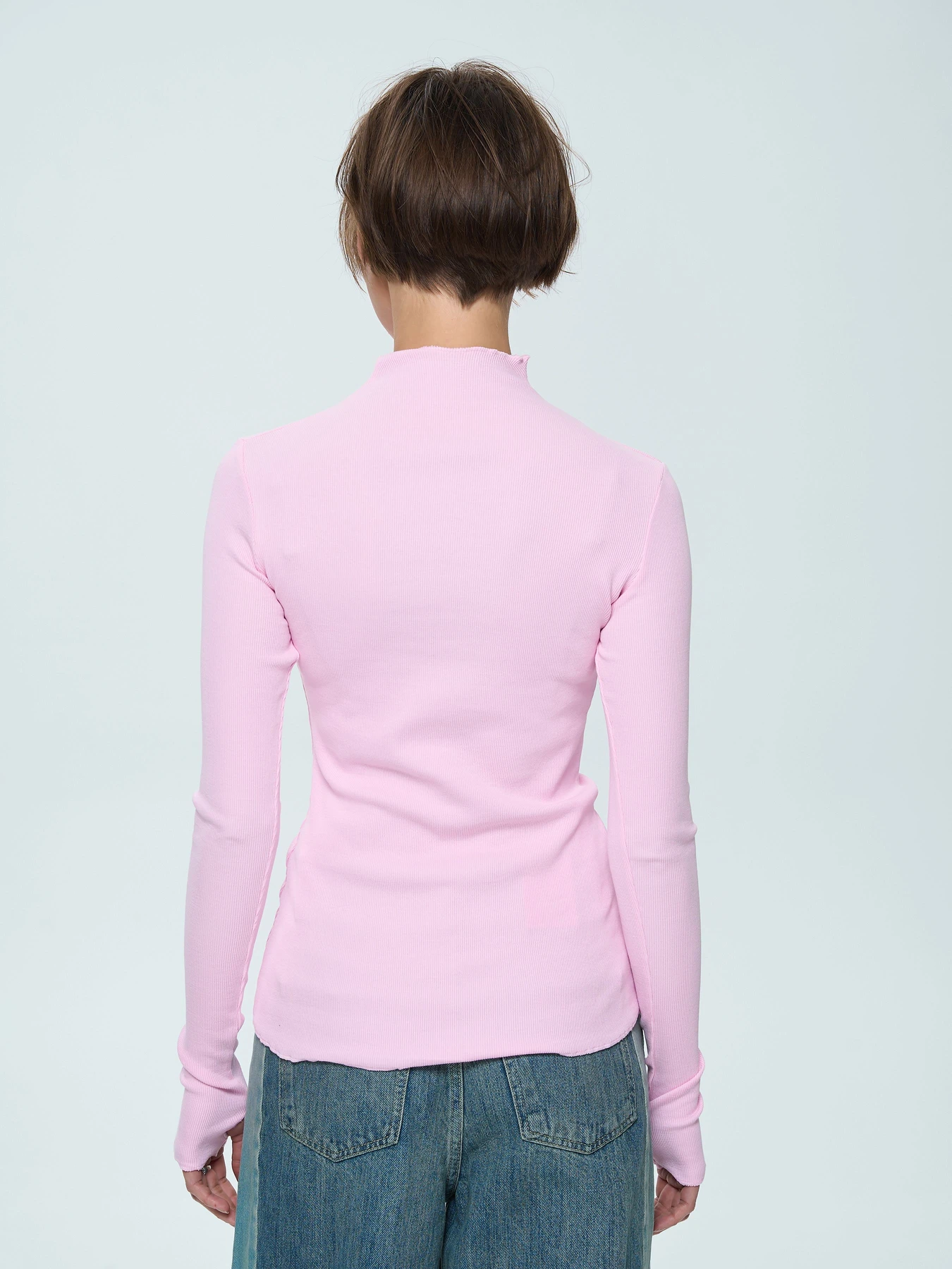 Свитеры и кардиганы Роза модель 241206_soft_pink Свитеры и кардиганы Роза модель 241206_soft_pink Фото