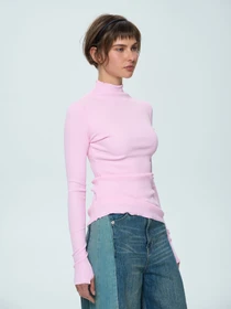 Свитеры и кардиганы Роза модель 241206_soft_pink Фото