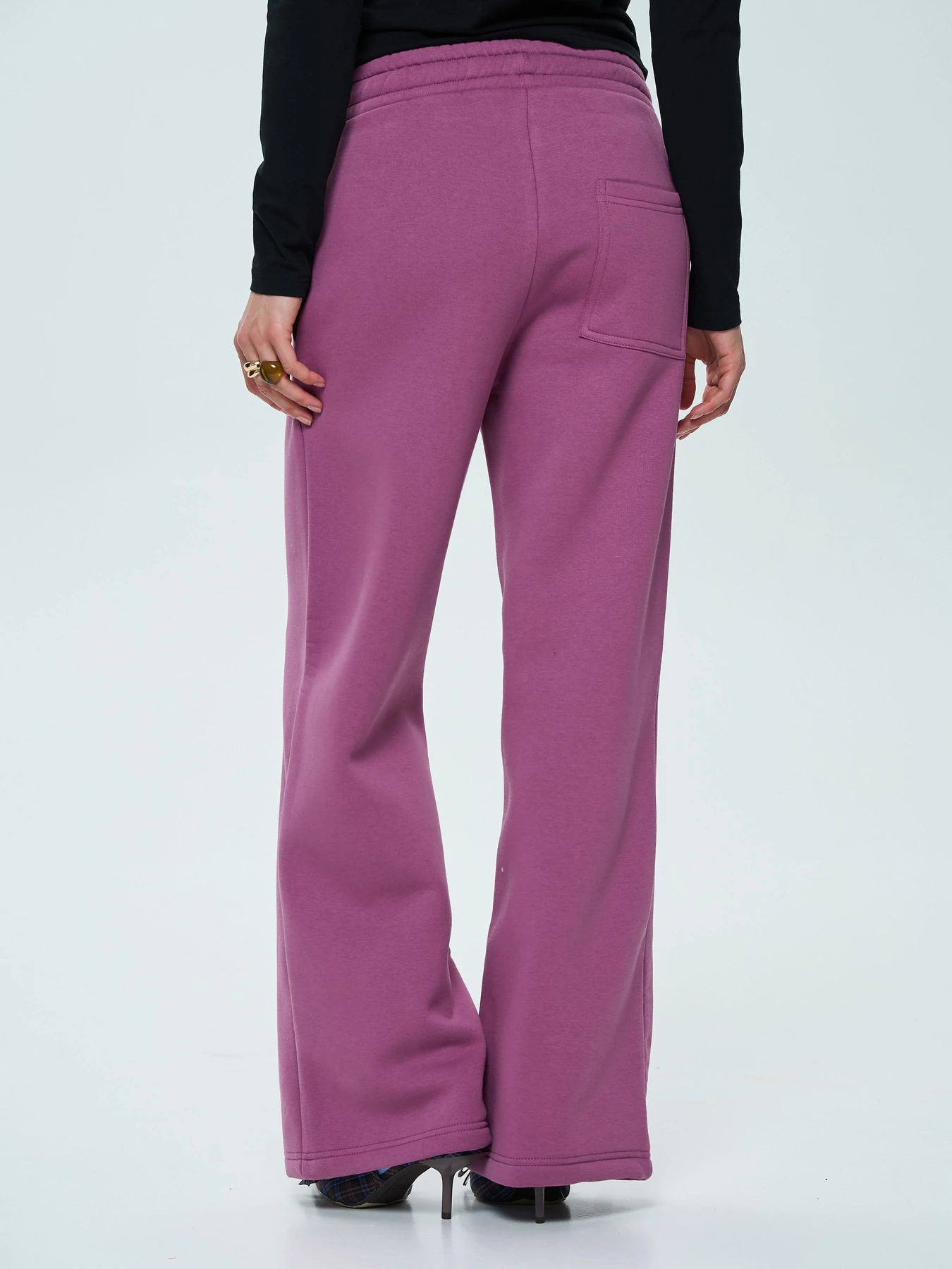 Брюки Роза модель 240413_gray_purple Брюки Роза модель 240413_gray_purple Фото