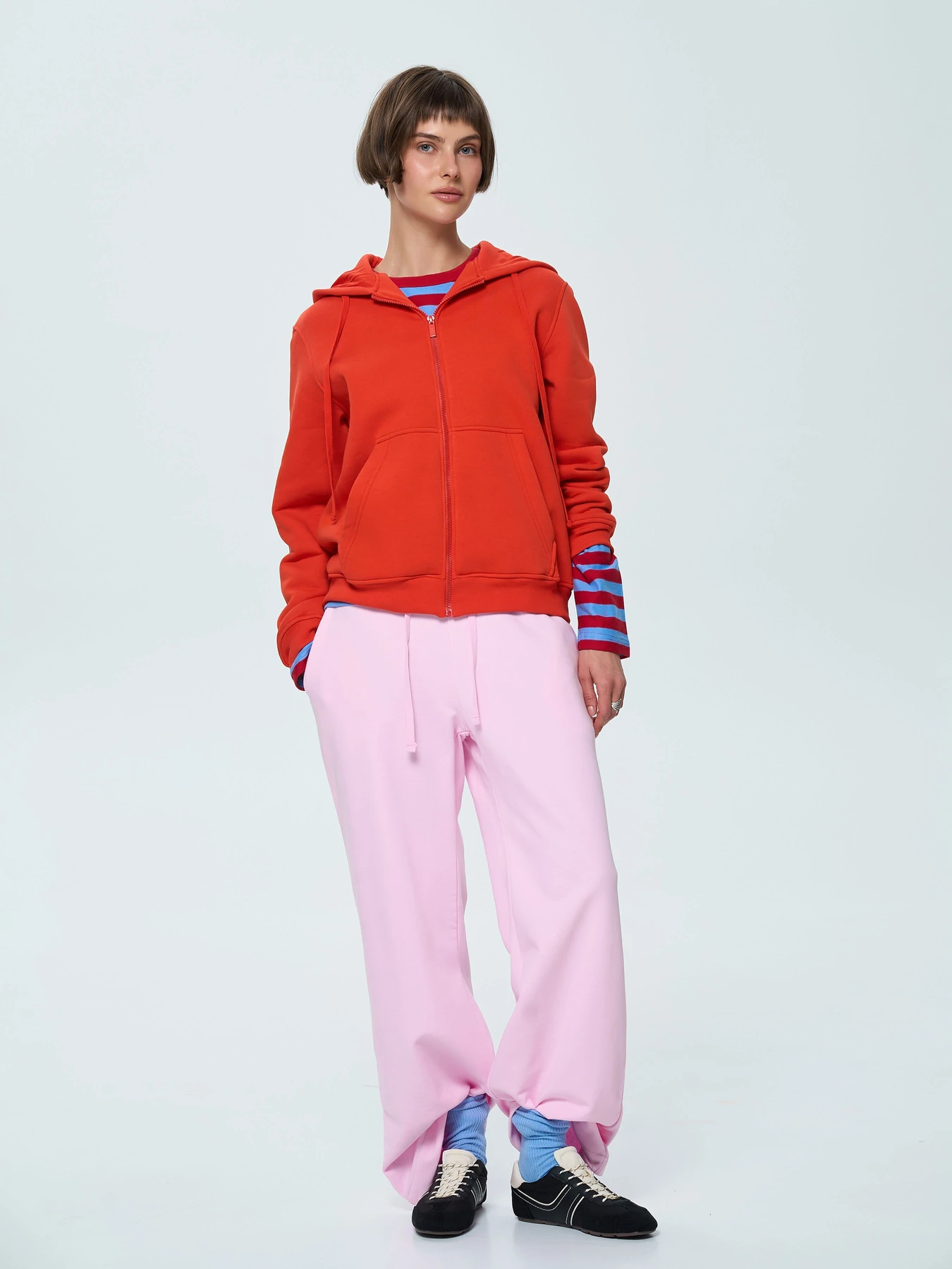 Брюки Роза модель 240610_soft_pink Брюки Роза модель 240610_soft_pink Фото