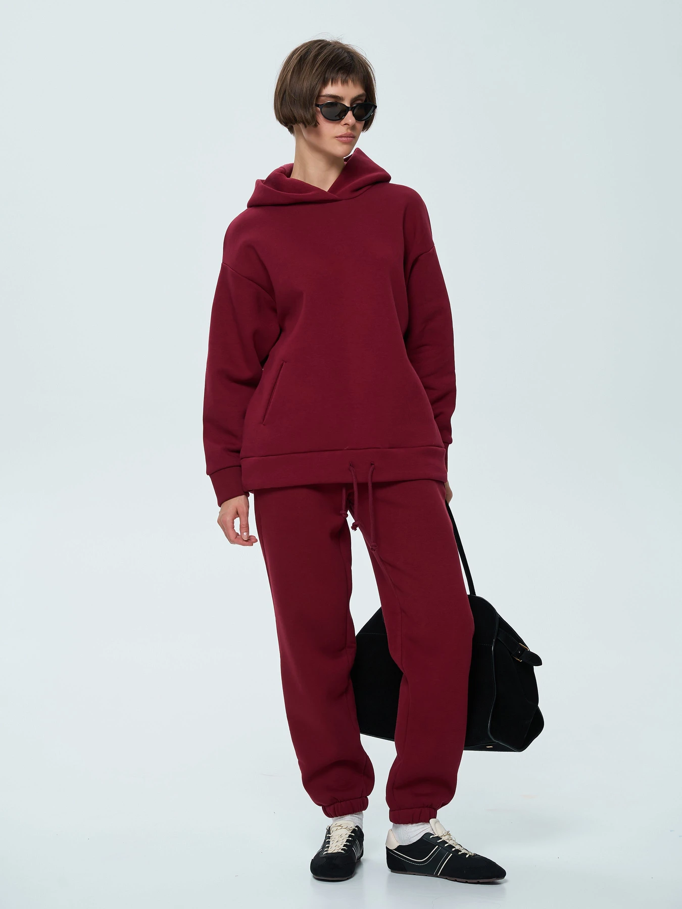 Костюмы Роза модель 260217_burgundy Костюмы Роза модель 260217_burgundy Фото