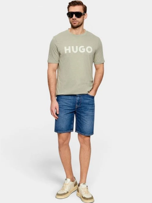 Бавовняна Чоловіча Футболка HUGO фото 3