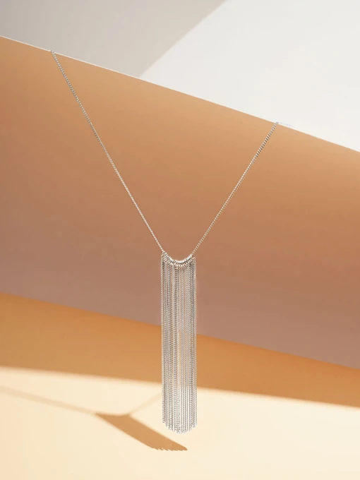 IVA jewelry Кольє колір срібний фото 2