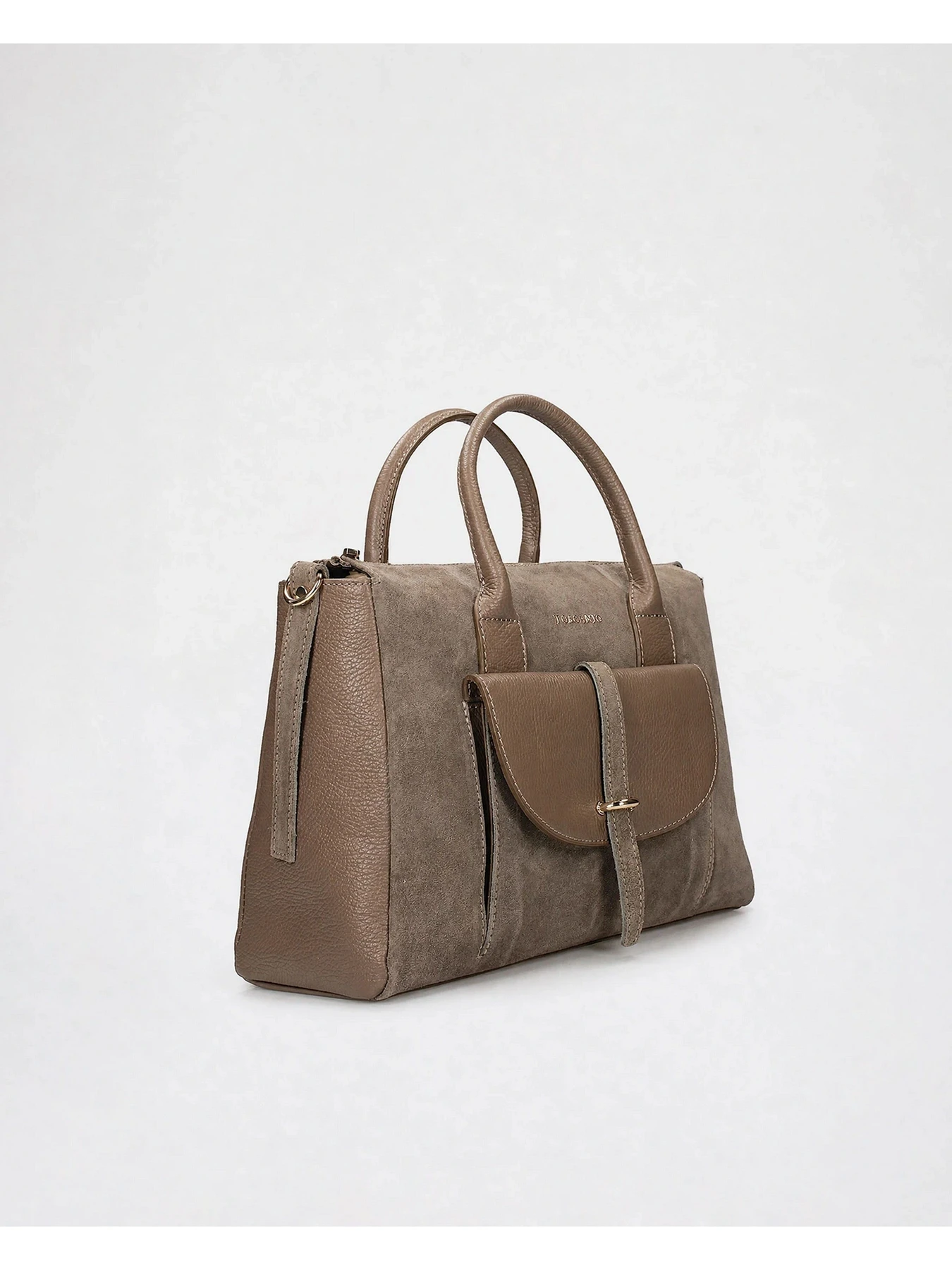 Сумки Toscanio Тоут модель H66_D40C.BEZ Сумки Toscanio Тоут модель H66_D40C.BEZ Фото