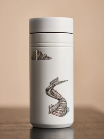 Термос MBM HOME модель KP-159 BLUE/PRINT Фото