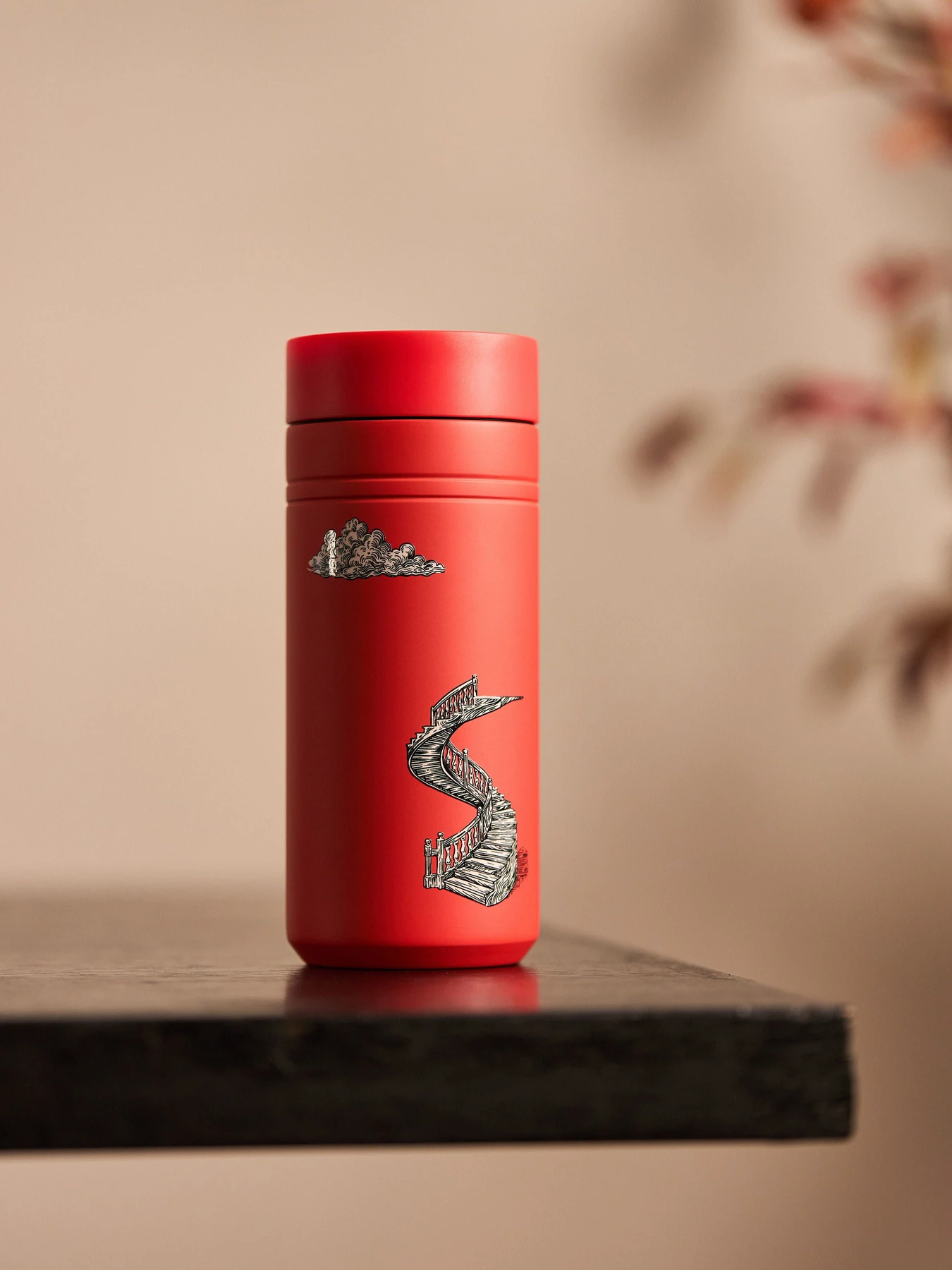 Термос MBM HOME модель KP-159 RED/PRINT Термос MBM HOME модель KP-159 RED/PRINT Фото