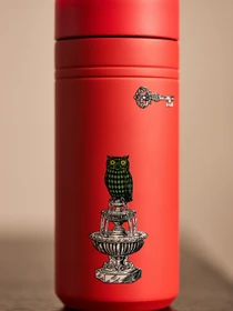 Термос MBM HOME модель KP-159 RED/PRINT Фото