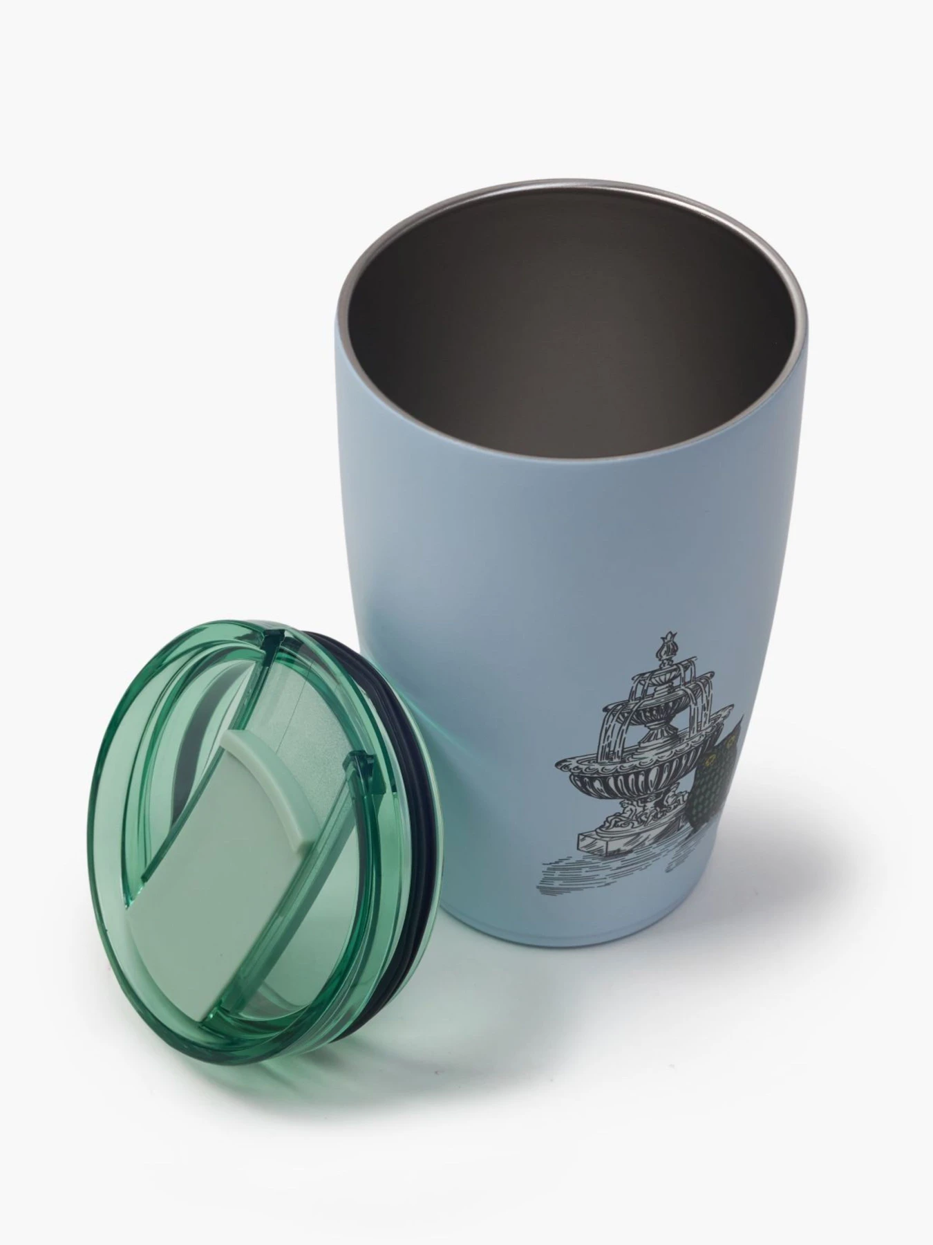 Термос MBM HOME модель KP-160 BLUE/PRINT Термос MBM HOME модель KP-160 BLUE/PRINT Фото