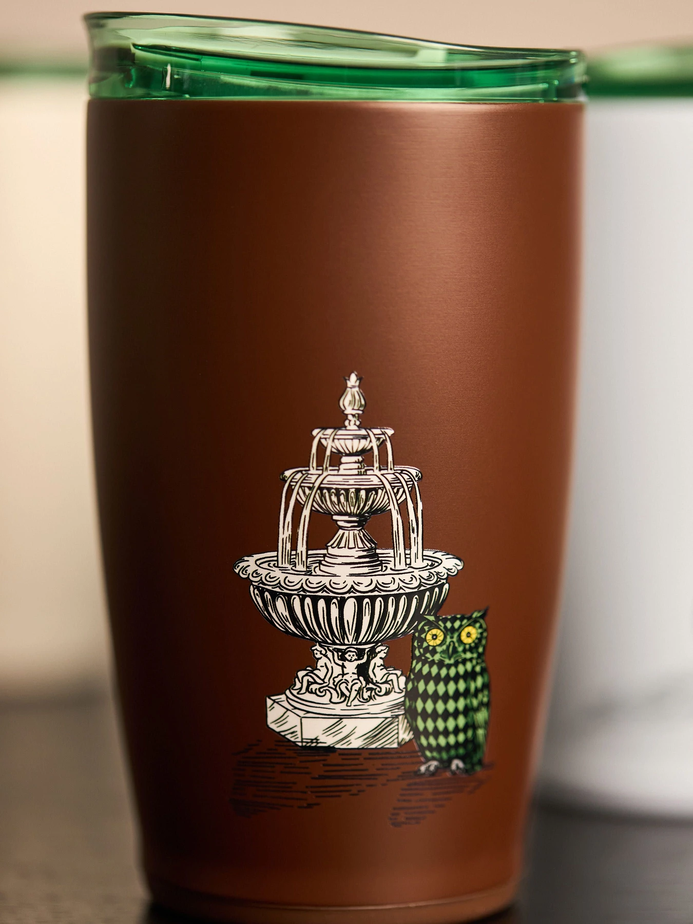 Термос MBM HOME модель KP-160 BROWN/PRINT Термос MBM HOME модель KP-160 BROWN/PRINT Фото