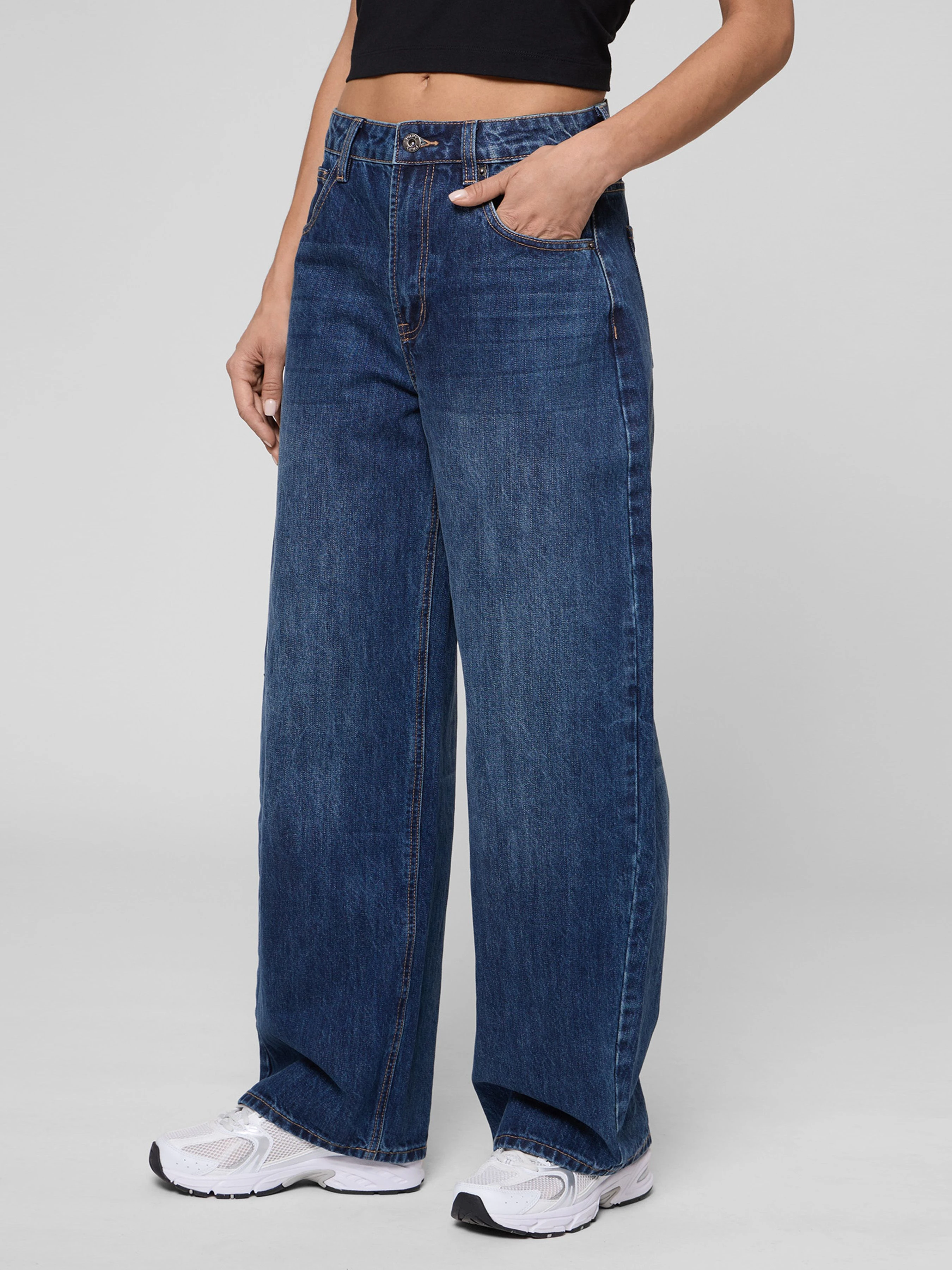 Бавовняні Жіночі Прямі джинси PRPY фото 3