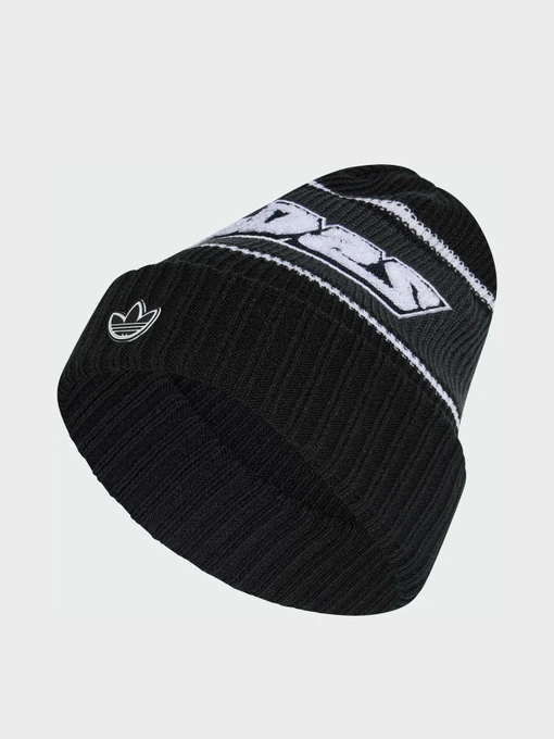 adidas Шапка колір чорний фото 2