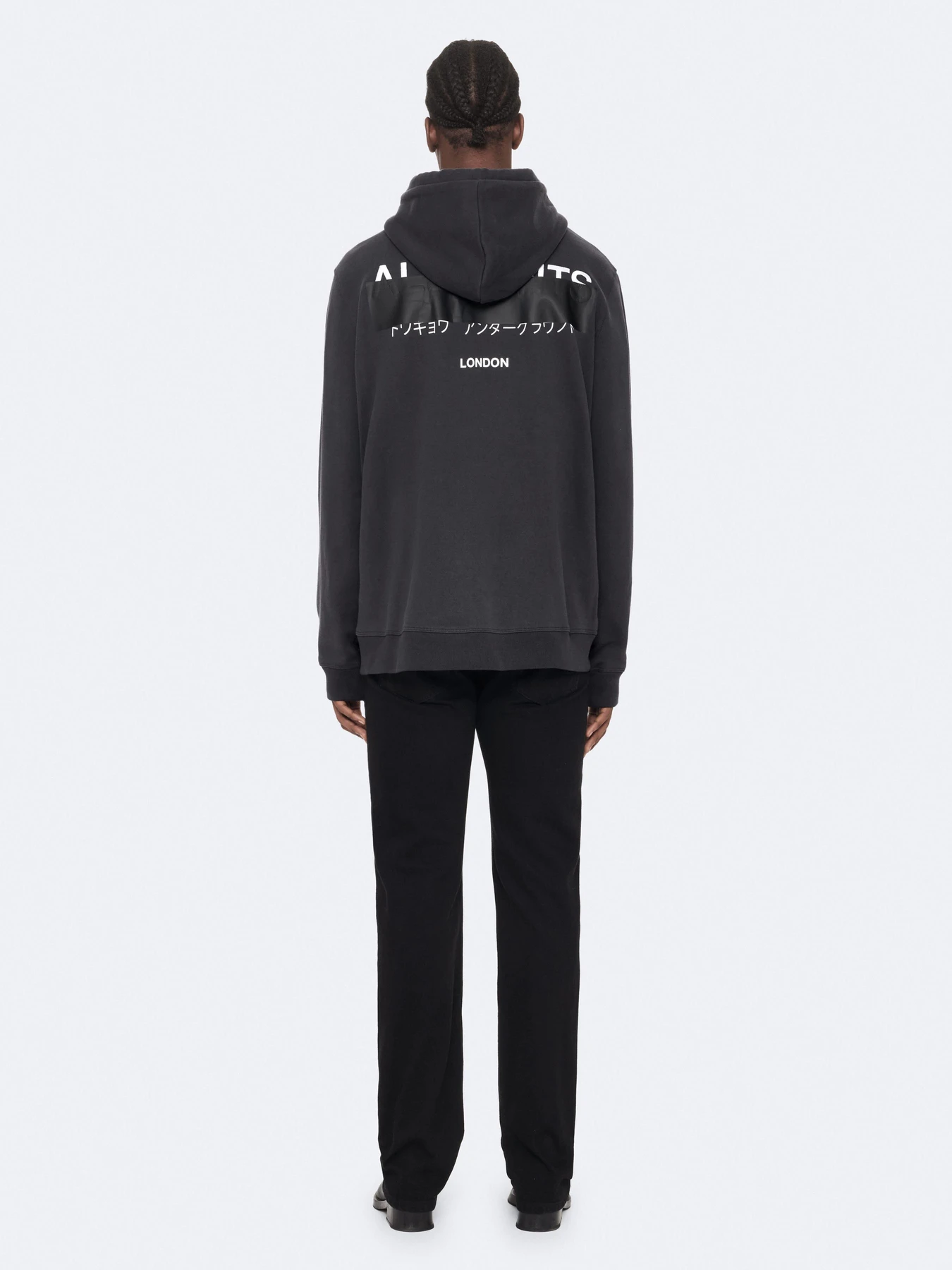 Худи и свитшоты All Saints Redact Zip модель M025ND Фото