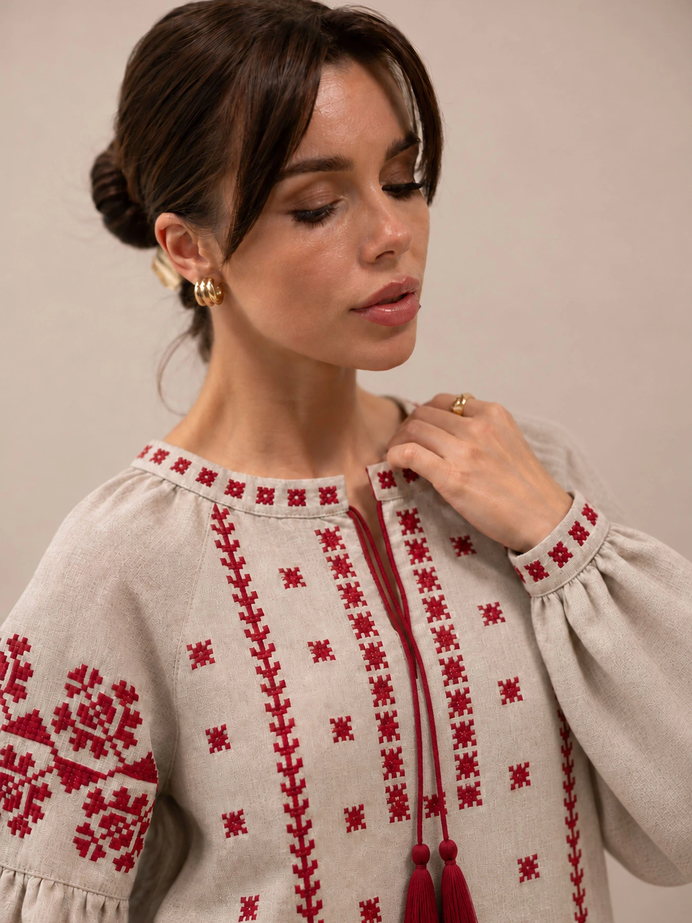 Вышиванки FloveTouch Георгина модель EM0104 Вышиванки FloveTouch Георгина модель EM0104 Фото