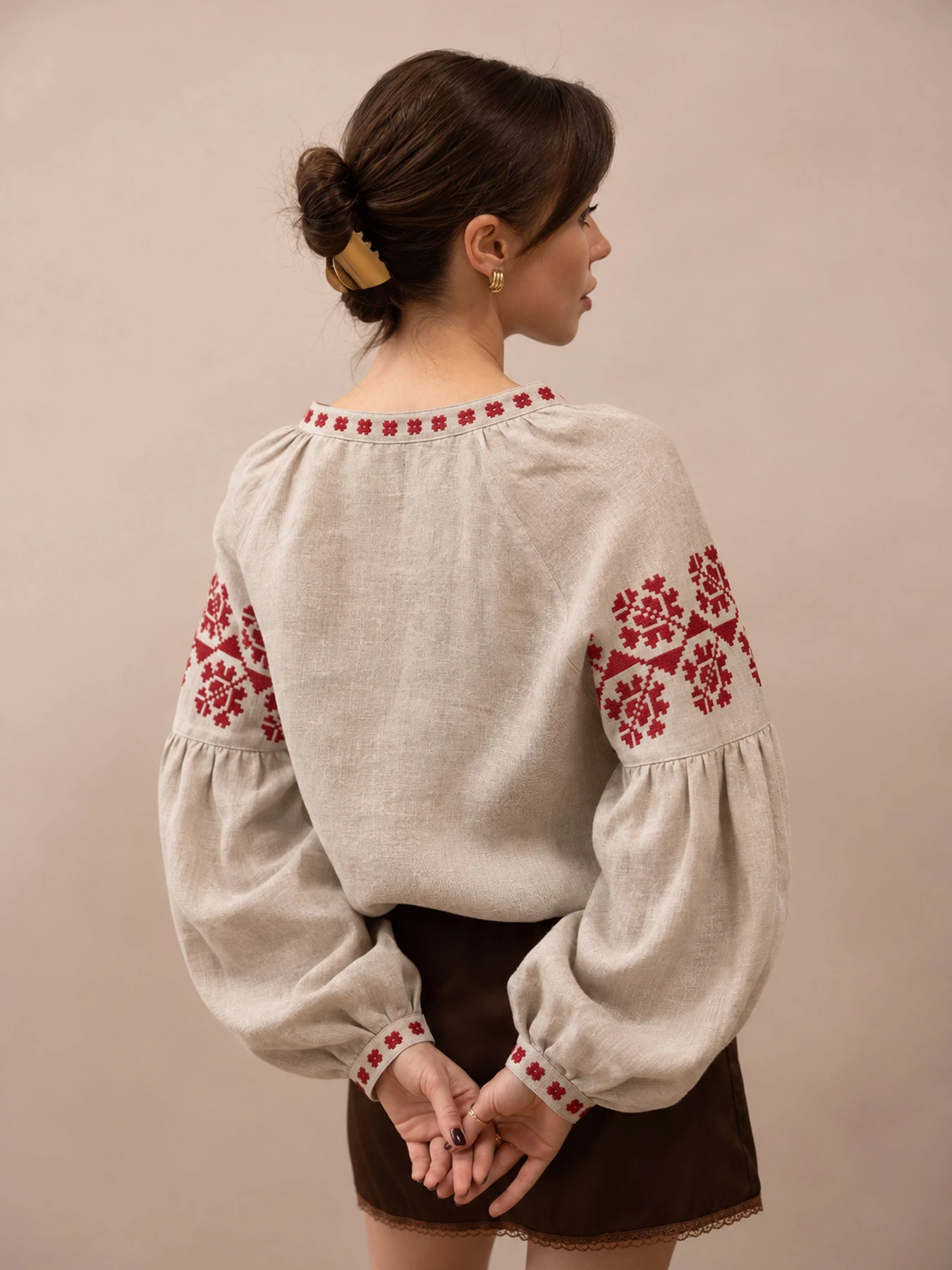Вышиванки FloveTouch Георгина модель EM0104 Вышиванки FloveTouch Георгина модель EM0104 Фото