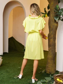 Платья ISSA Plus модель 13390_yellow Фото