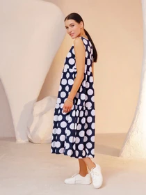 Платья ISSA Plus модель SA-255_blue Фото
