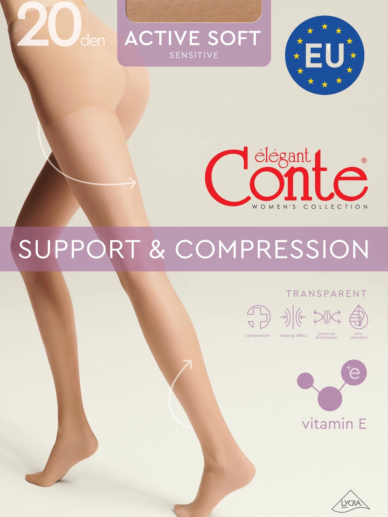 Колготи Conte Elegant Active Soft 20 модель CE ACTIVE SOFT 20 Фото