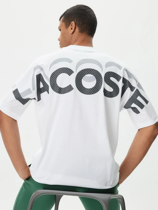 Бавовняна Чоловіча Футболка Lacoste фото 3