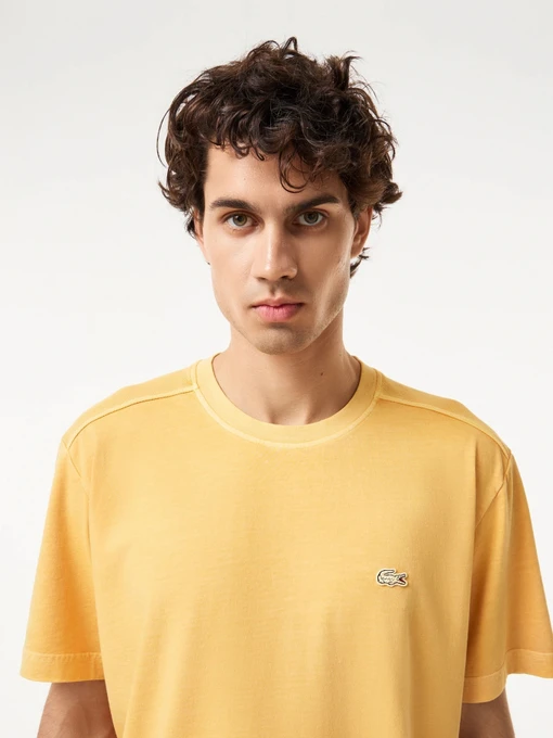 Бавовняна Чоловіча Футболка Lacoste фото 3