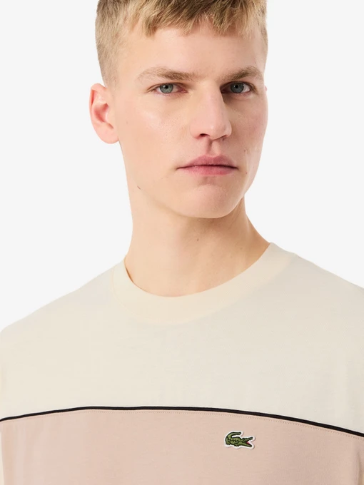 Бавовняна Чоловіча Футболка Lacoste фото 3