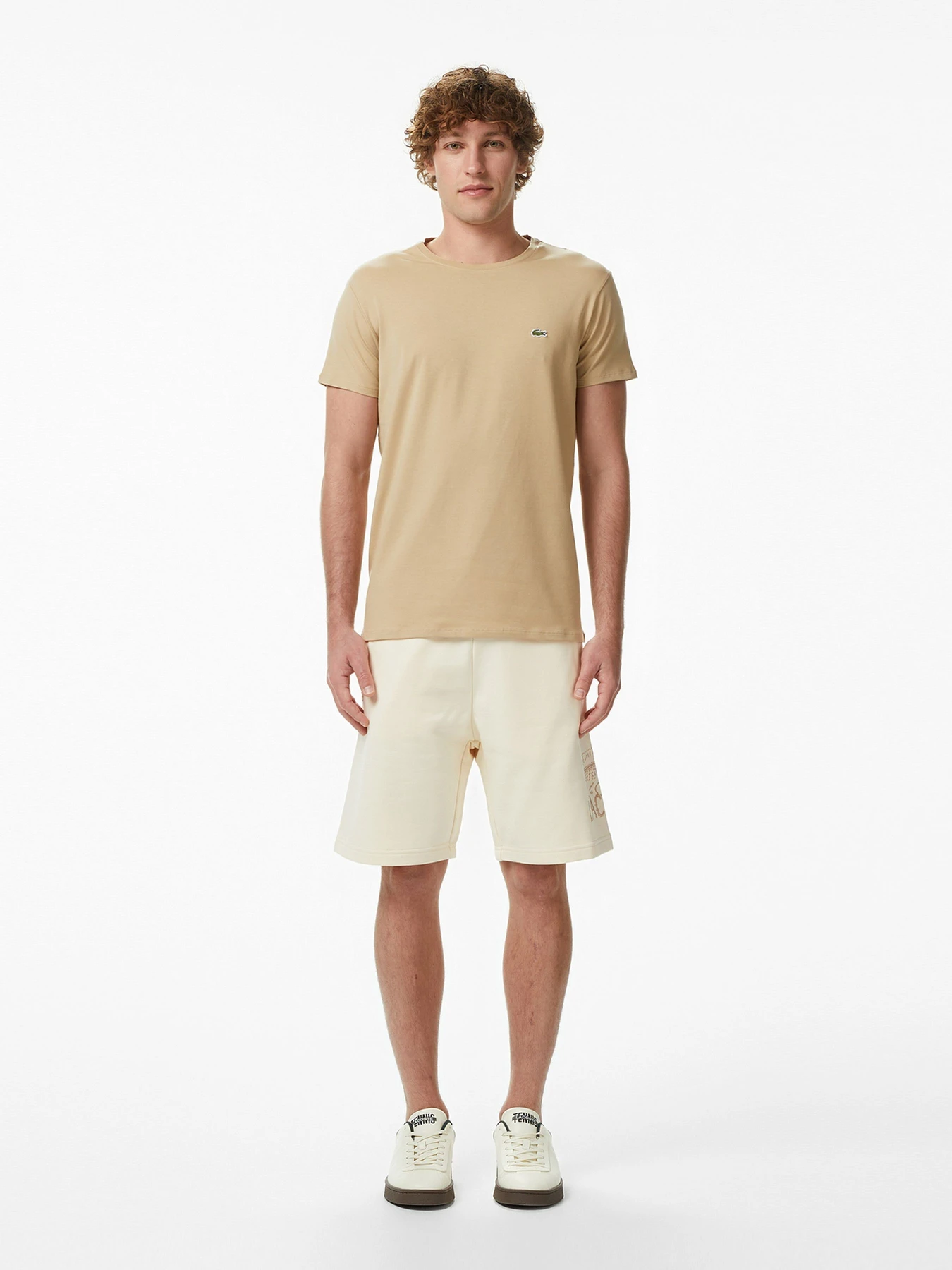 Футболки и поло Lacoste модель TH099802S Футболки и поло Lacoste модель TH099802S Фото